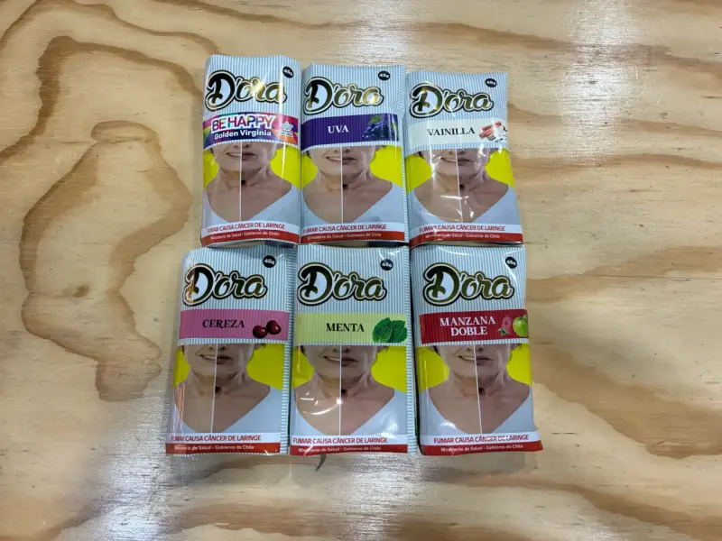 Tabaco dora por unidad+papelillo regalo