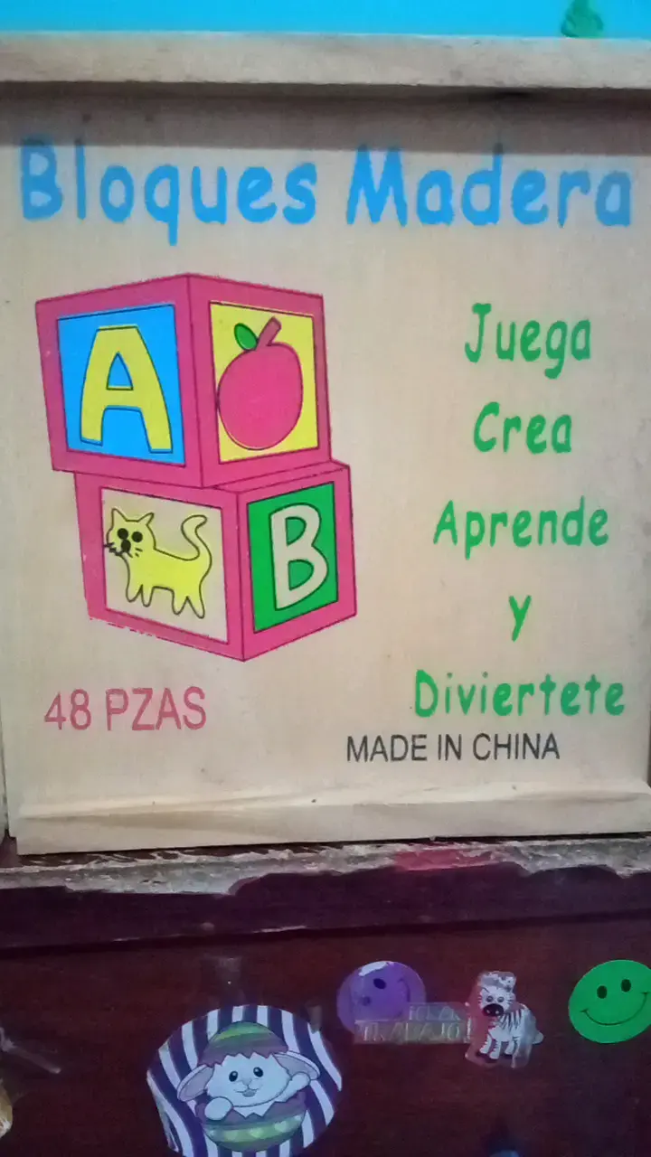 Bloques de madera educativos para niños - 1
