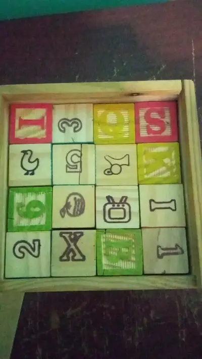 Bloques de madera educativos para niños - miniatura 2
