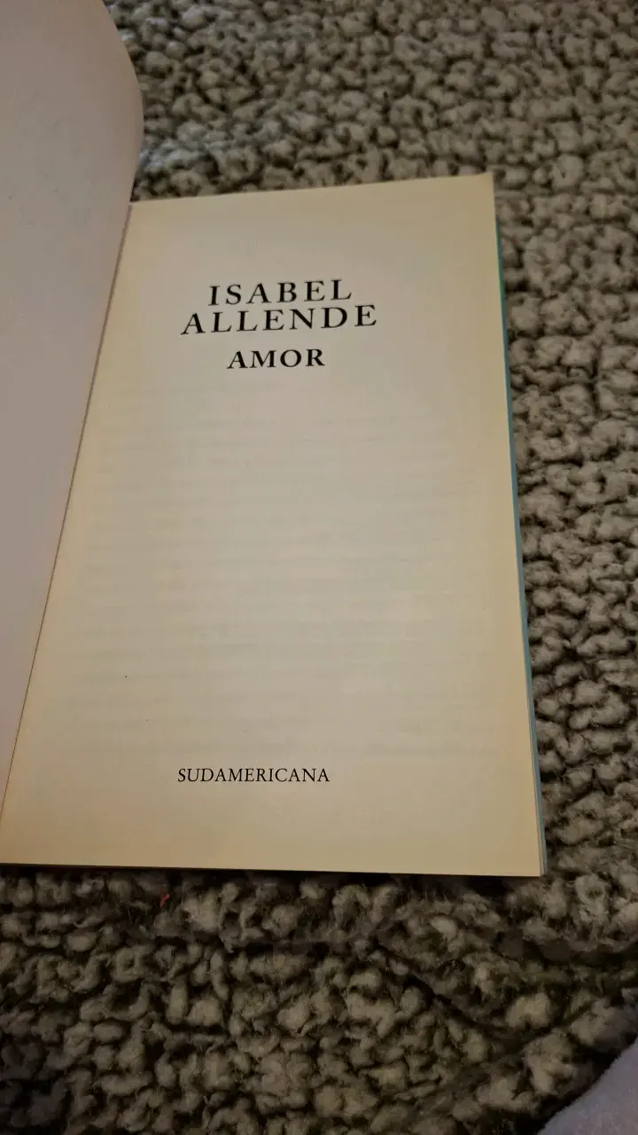 Libro 'Amor' de Isabel Allende en buen estado - 2