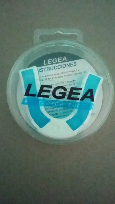 Protector bucal deportivo Legea azul - miniatura 1
