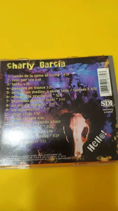 CD Charly García Unplugged Hello! - miniatura 3