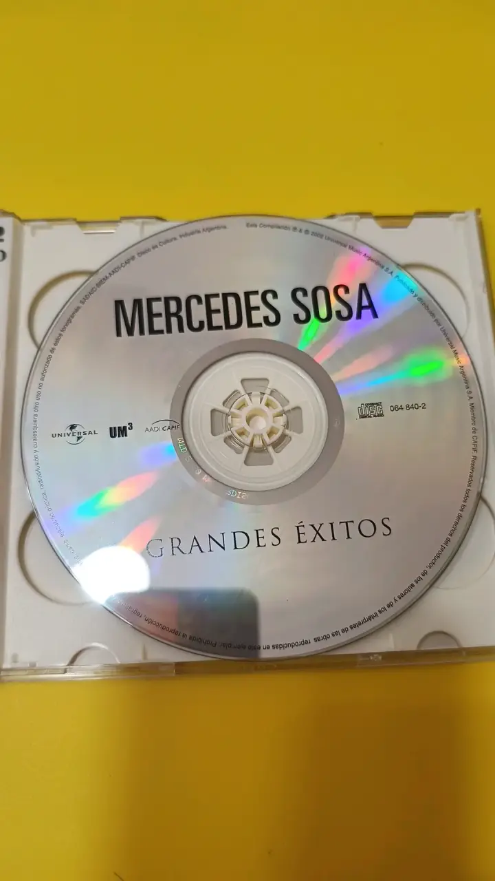 CD Mercedes Sosa Oro Grandes Éxitos - 2