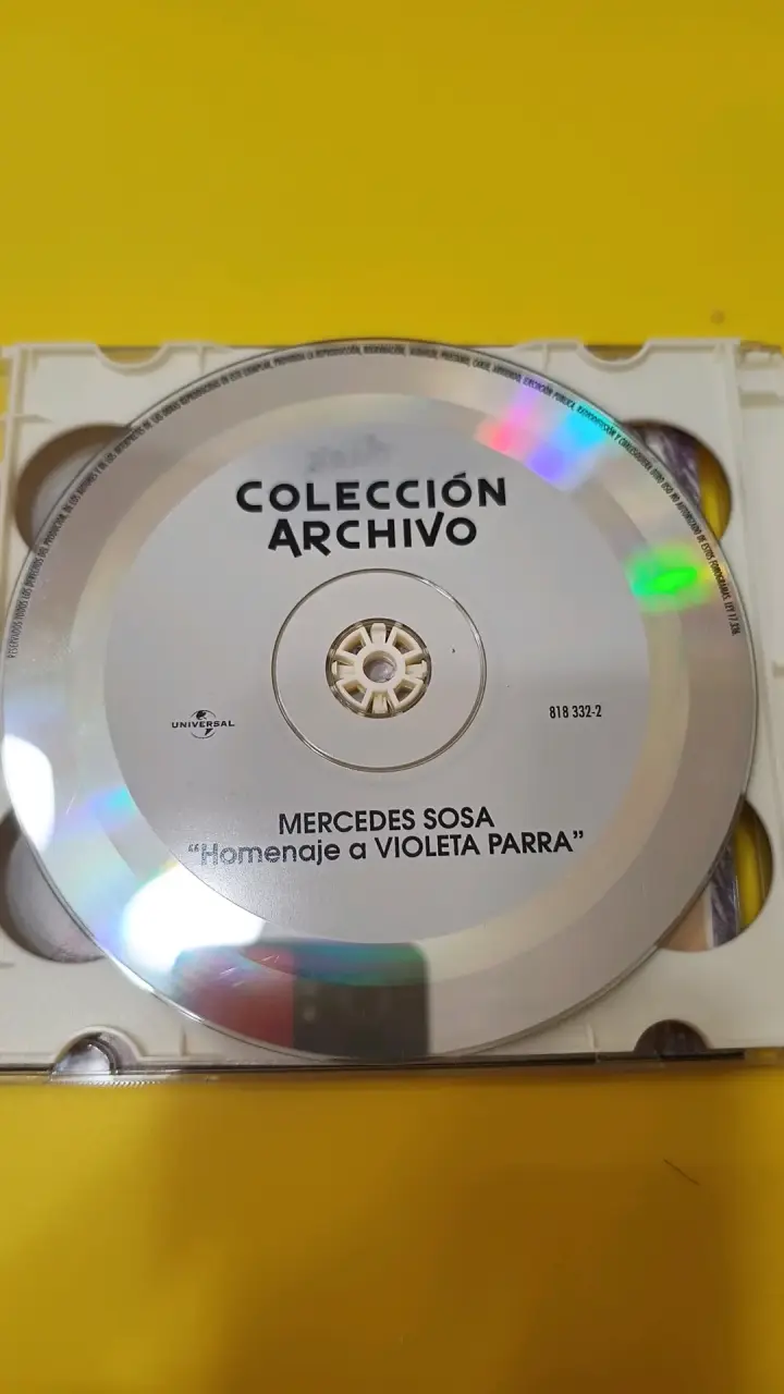 CD Mercedes Sosa Oro Grandes Éxitos - 5