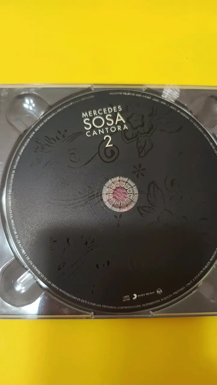 Box set de música Mercedes Sosa Cantora - 4