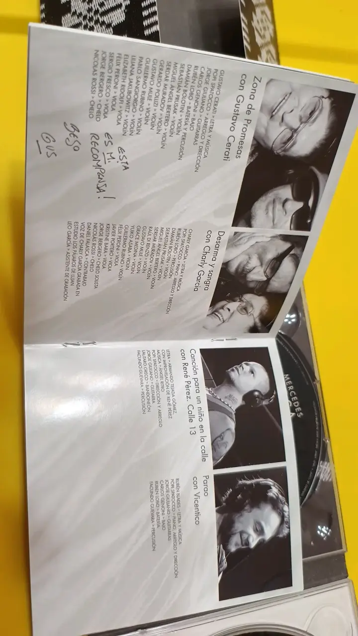 Box set de música Mercedes Sosa Cantora - 6