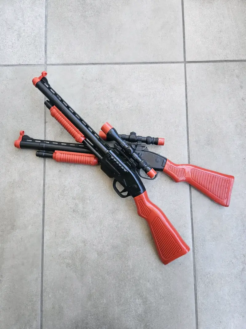 Rifles de juguete con mira telescópica para niños - 3