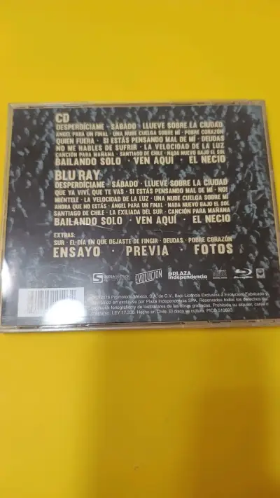 Álbum doble Los Bunkers SCL en CD + BR - miniatura 2