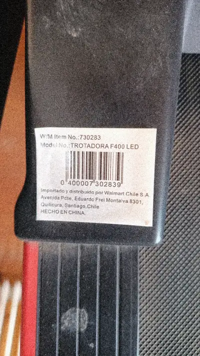 Trotadora Athletic F400 LED plegable - miniatura 3