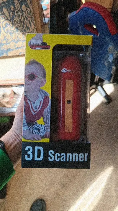Escáner 3D XYZprinting portátil rojo - miniatura 1