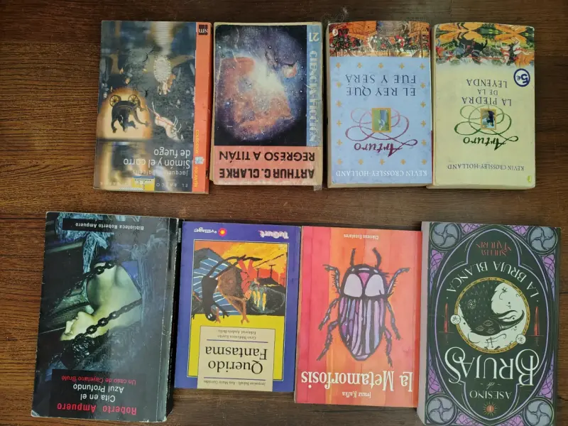 Lote de libros de ciencia ficción y fantasía