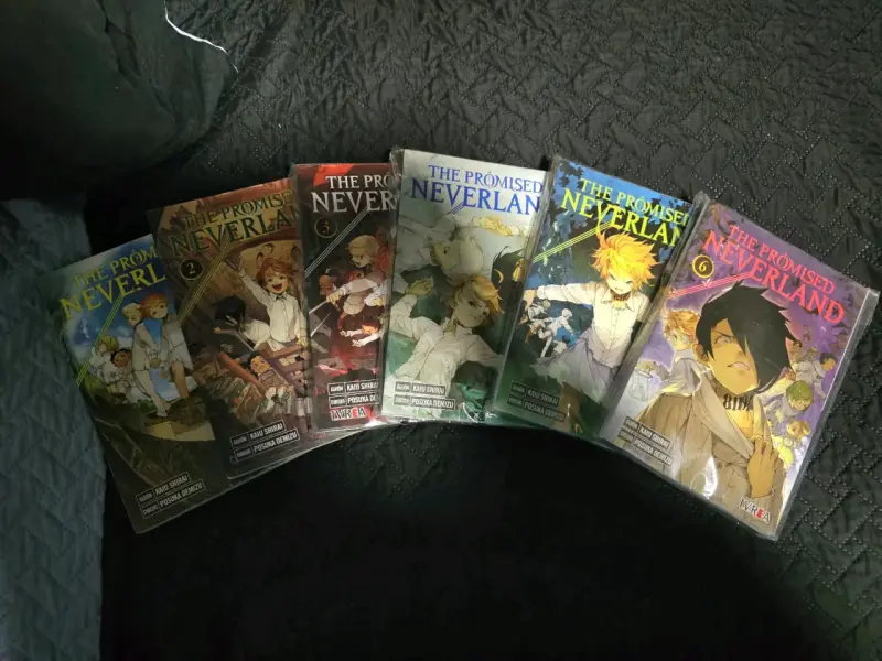 Colección de mangas The Promised Neverland