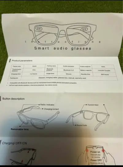 Gafas de Sol Inteligentes con Audio Bluetooth - miniatura 4