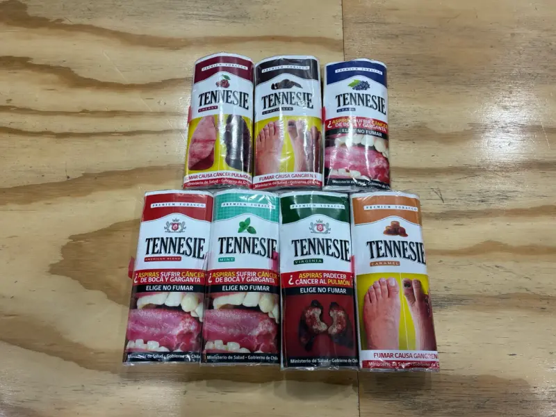 Paquete de Tabaco Tennesie und y x mayor