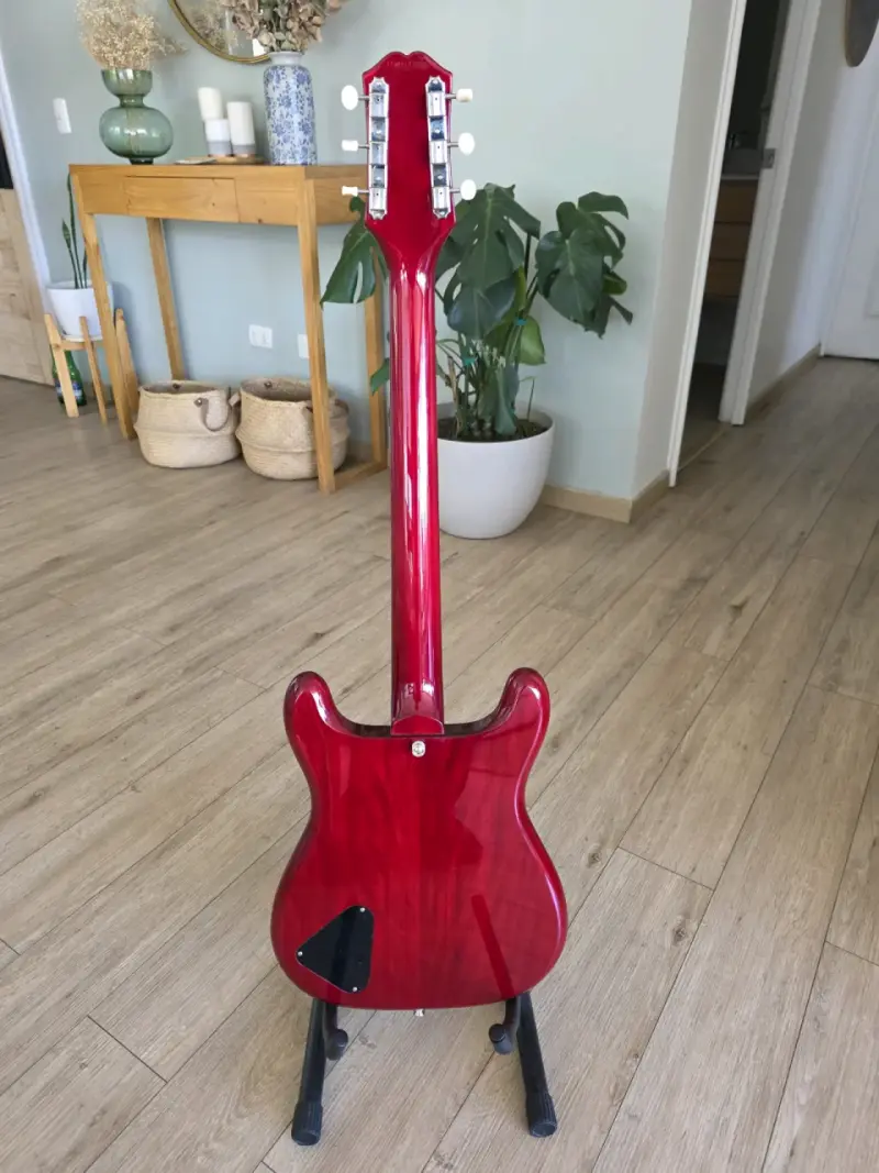 Guitarra Eléctrica Epiphone Coronet Cherry (P-90) - 5
