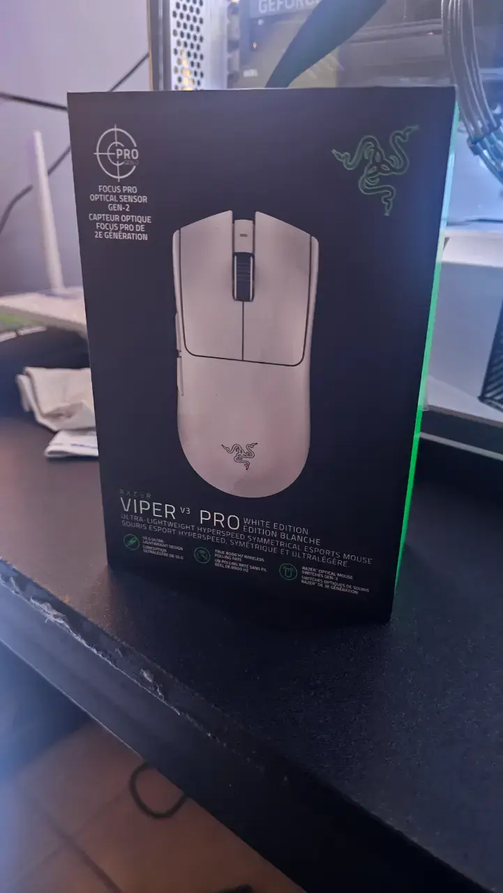 Mouse Gamer Razer Viper V3 Pro Blanco - 1