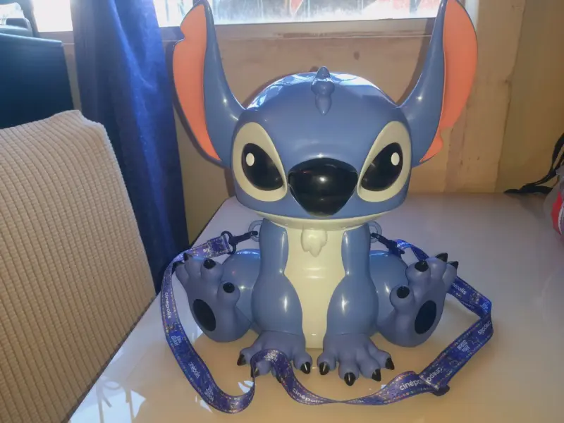 Balde de palomitas Stitch Disney Cinépolis - 1