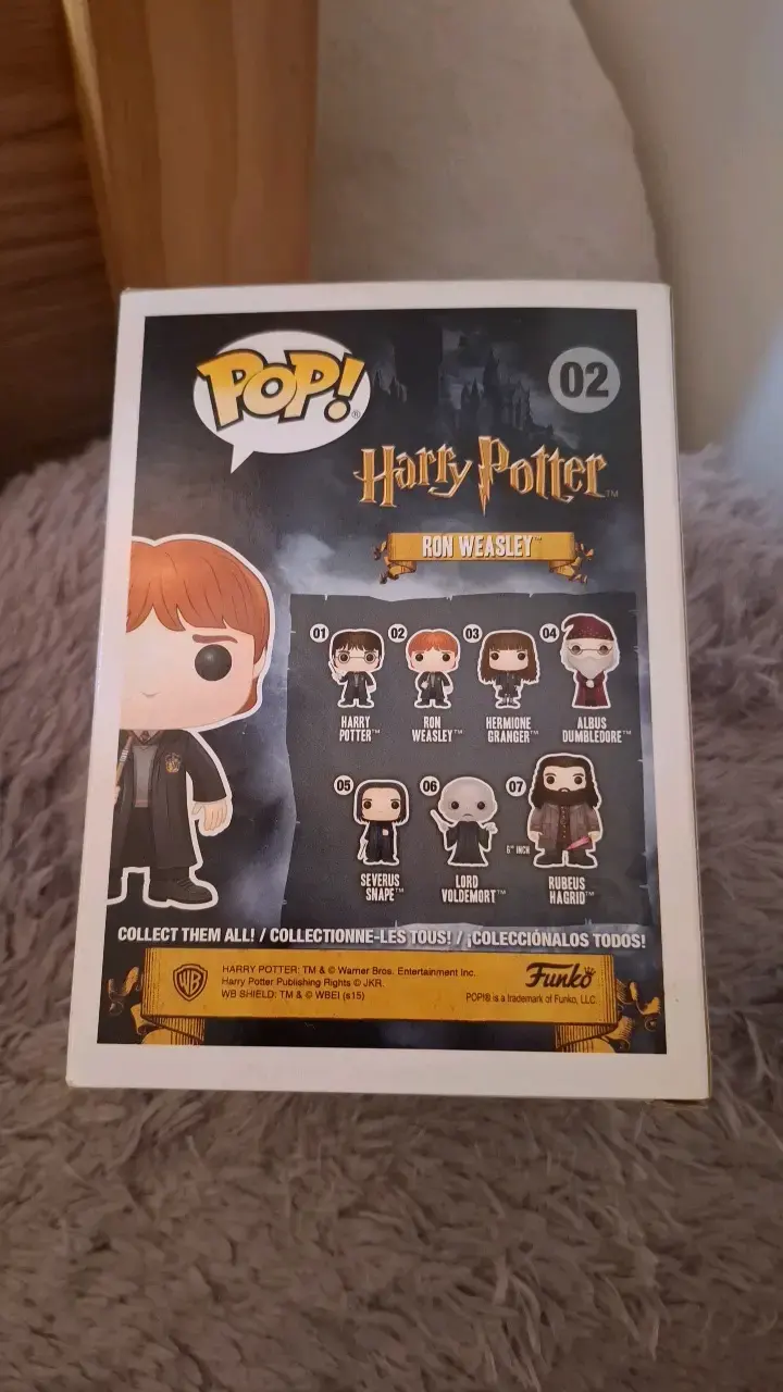 Figura Funko Pop Ron Weasley Harry Potter - 4