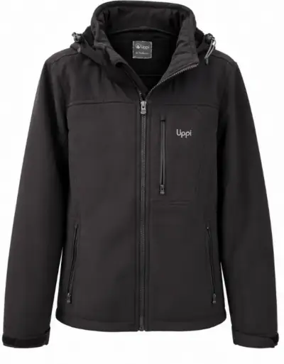 Chaqueta Softshell Negra Lippi para Mujer - miniatura 1
