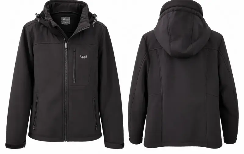 Chaqueta Softshell Negra Lippi para Mujer - 3