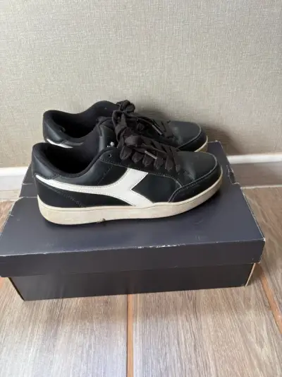 Zapatillas negras Diadora casuales para hombre - miniatura 2