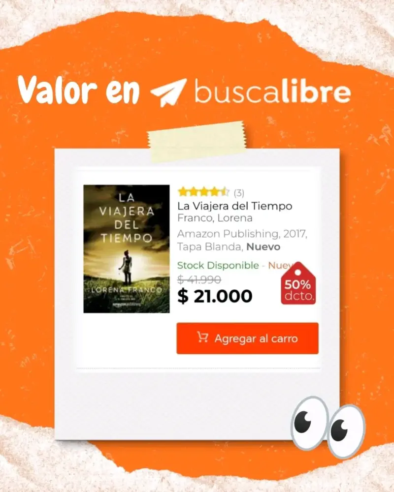 Libro 'La Viajera del Tiempo' de Lorena Franco - 3