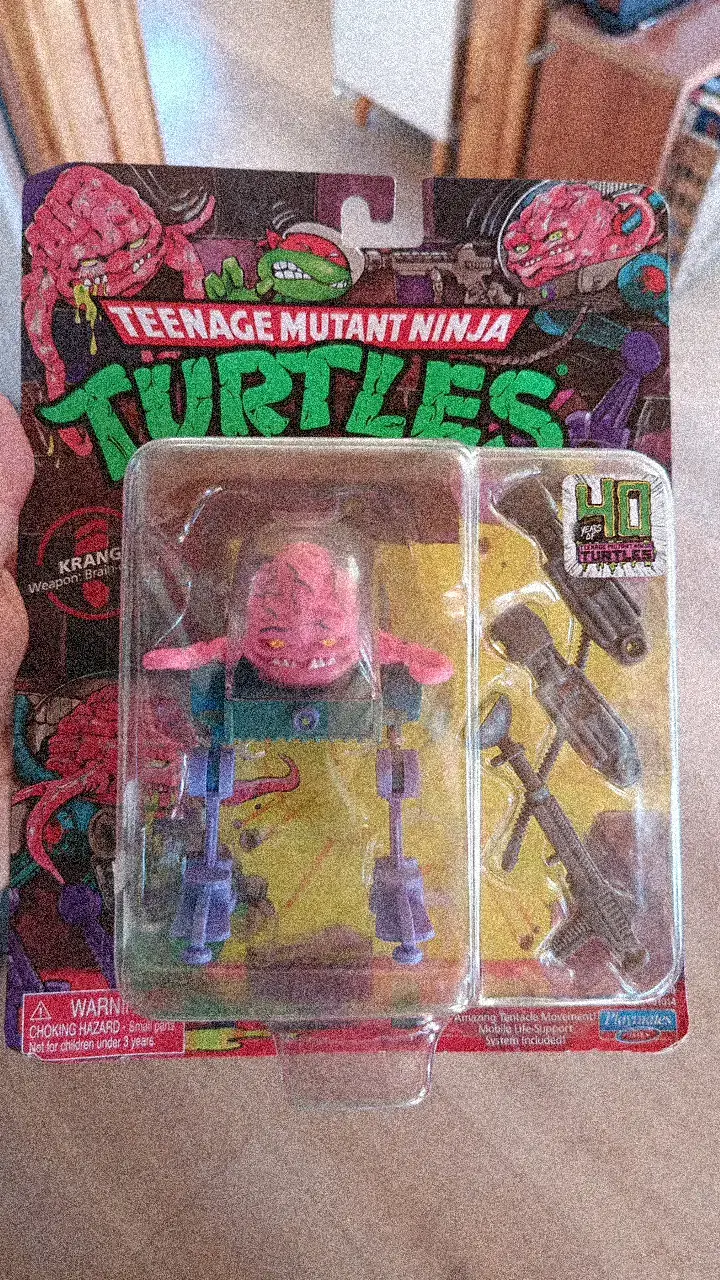 Figura de acción Krang de Teenage Mutant Ninja Turtles