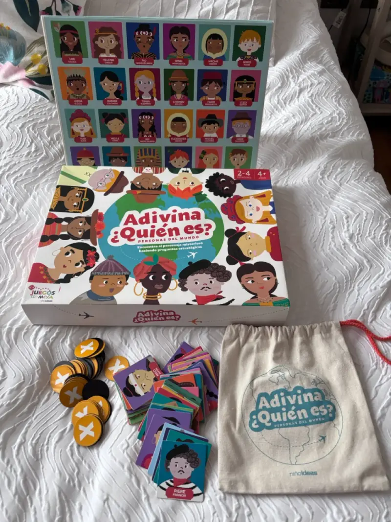Juego de mesa Adivina Quién es Personas del Mundo