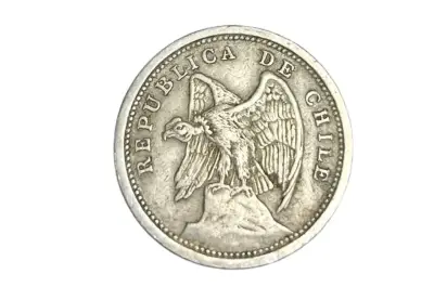 Moneda antigua de 10 centavos de 1936 Chile - miniatura 2