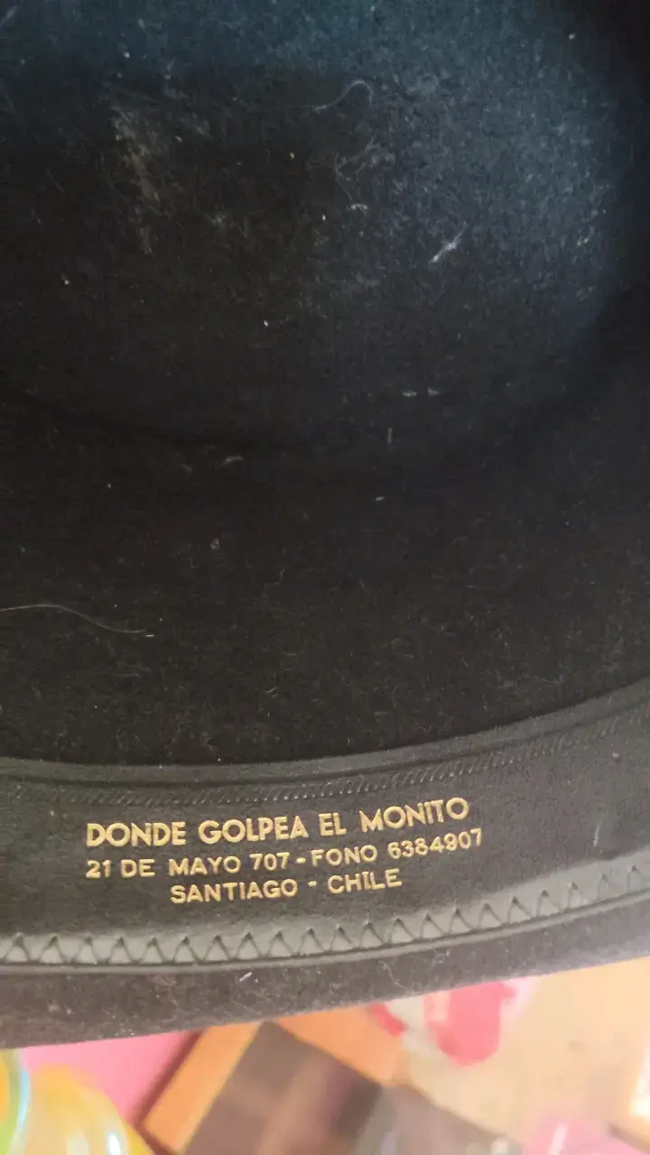 Sombrero de copa elegante negro - 3