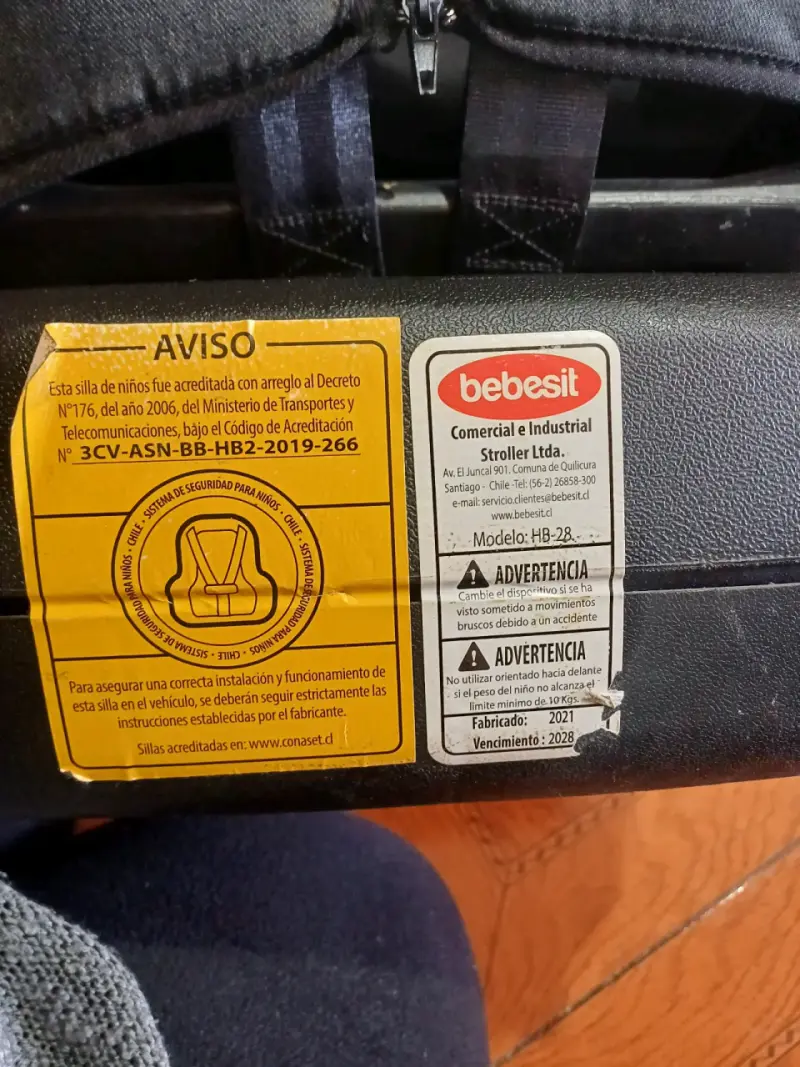 Silla de Auto Bebesit Isofix 0-36kg - 3