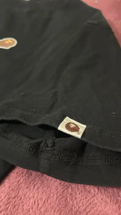 Polera negra Bape - miniatura 2