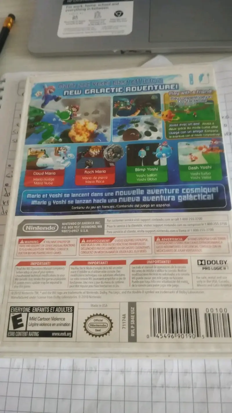 Juego Wii súper mario galaxy 2 - 2