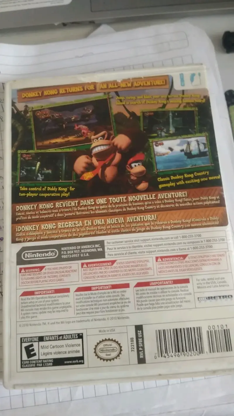 Juego Donkey Kong Country Returns para Wii - 2
