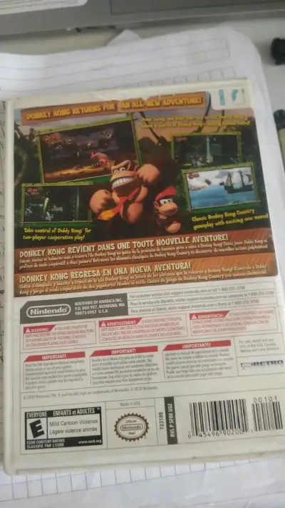 Juego Donkey Kong Country Returns para Wii - miniatura 2