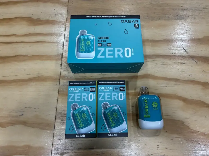 Vaporizador desechable Oxbar G8000 Clear