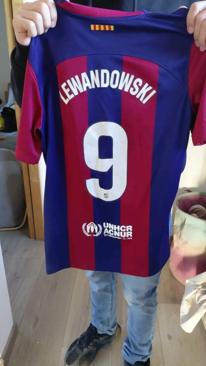 Camiseta FC Barcelona Lewandowski 2023 - 2