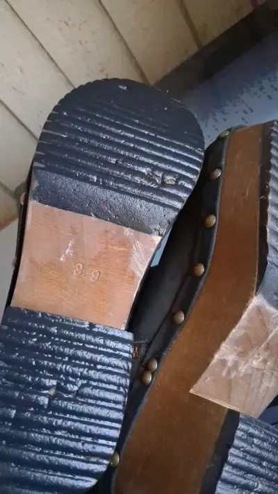 Botines de cuero negro con plataforma Kolbe - miniatura 4