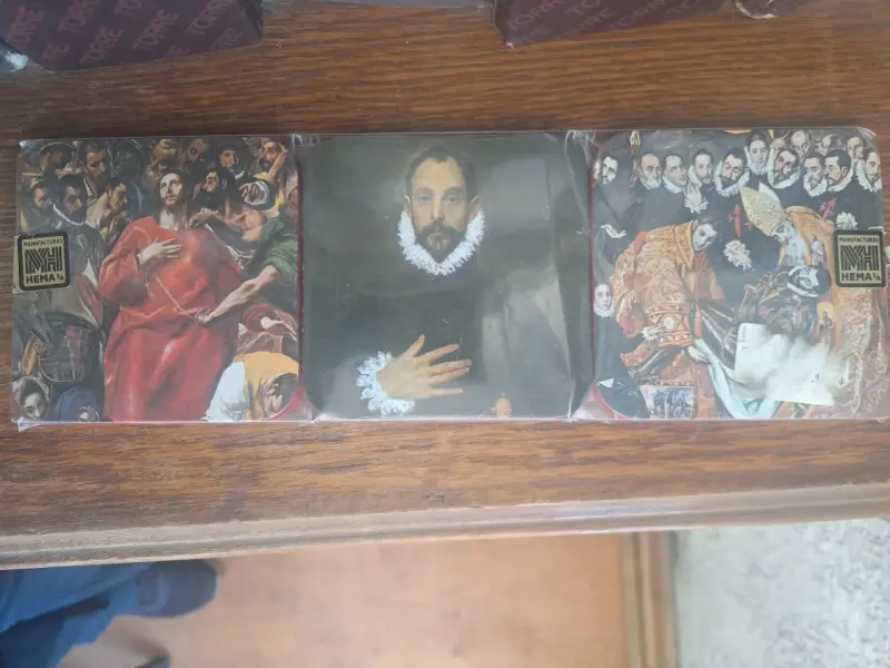 Posavasos con obras de El Greco - 1