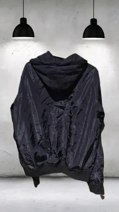 Chaqueta Negra con Capucha Urban ID - miniatura 3