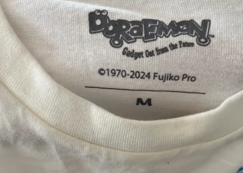 Polera blanca Cat-Type Robot Doraemon - 3