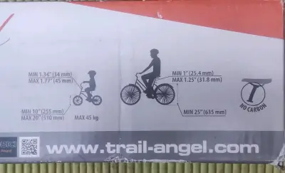 Barra remolque bicicleta Trail Angel - miniatura 2