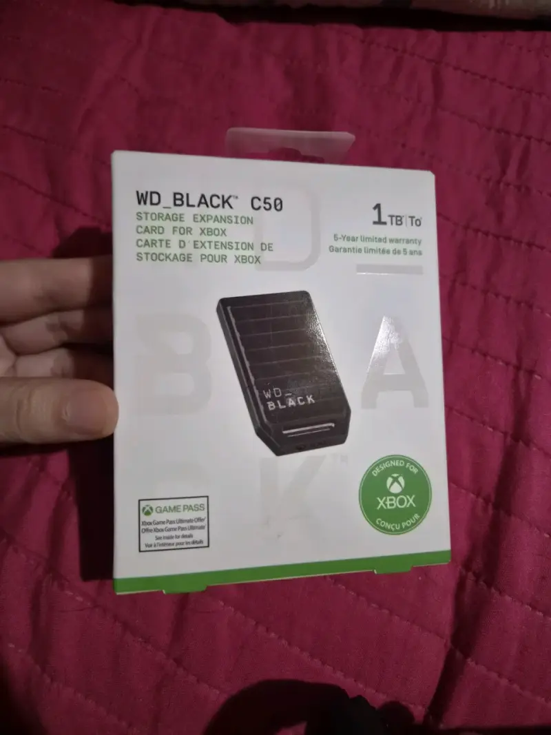 Tarjeta de Expansión WD Black C50 para Xbox 1TB - 1