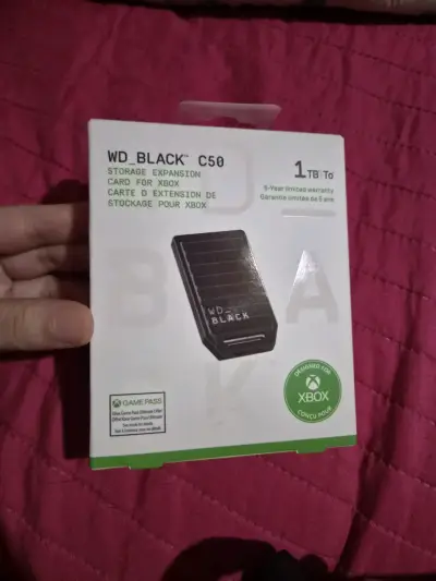 Tarjeta de Expansión WD Black C50 para Xbox 1TB - miniatura 1