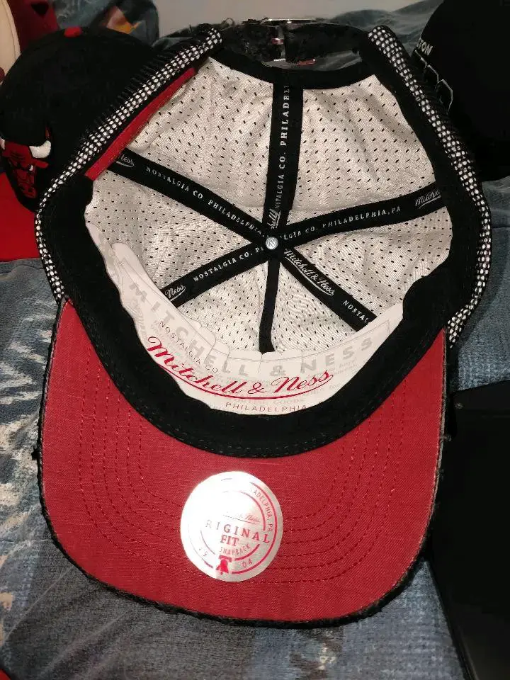 Gorra Mitchell & Ness Miami Heat Negra - 4