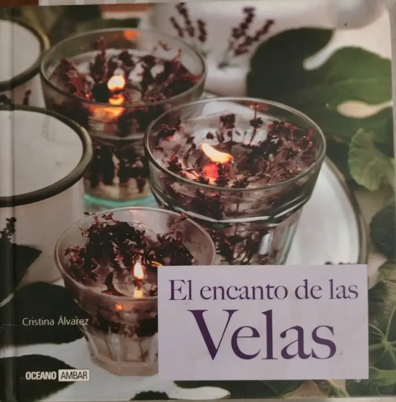 Libro El Encanto de las Velas de Cristina Álvarez