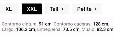 Pantalones anchos caqui para mujer talla XXL - miniatura 3