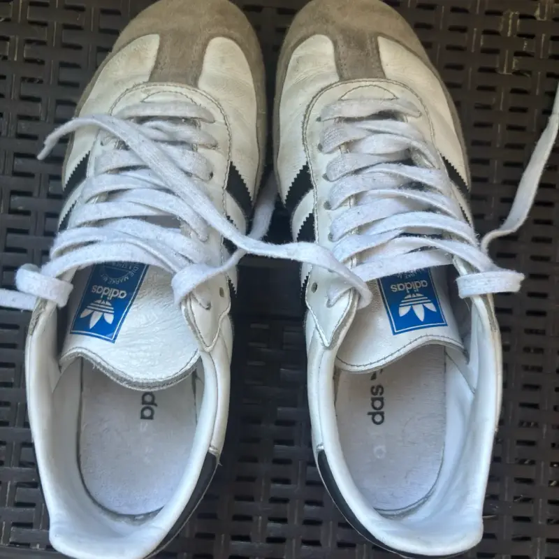 Zapatillas Adidas Samba Blancas Talla 38 - 1