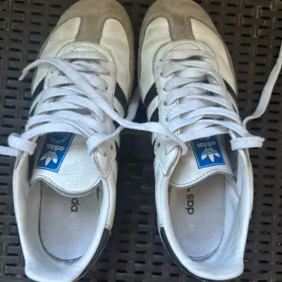 Zapatillas Adidas Samba Blancas Talla 38 - miniatura 1