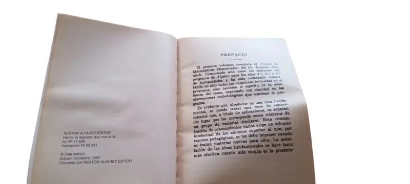 Libro Curso de Matemáticas Elementales Álgebra - 3